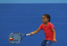 U8 Swing School tennis tournament