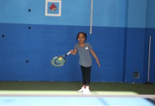 U8 Swing School tennis tournament